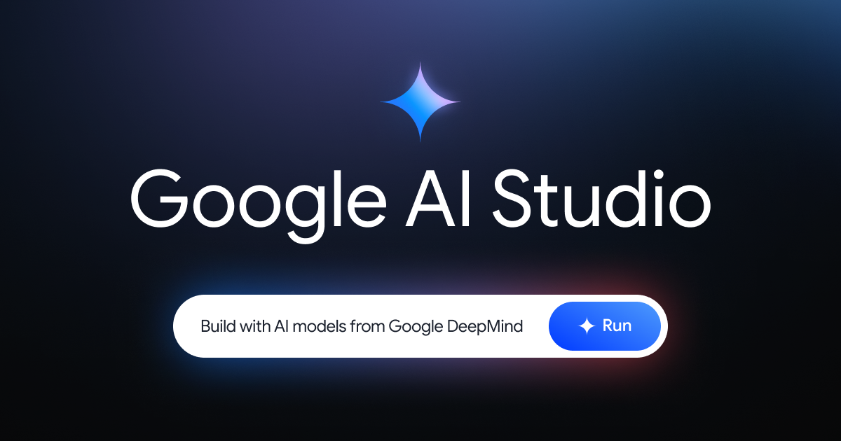 Google AI Studio, Leveraging the Latest AI Tools from Google for Your Work